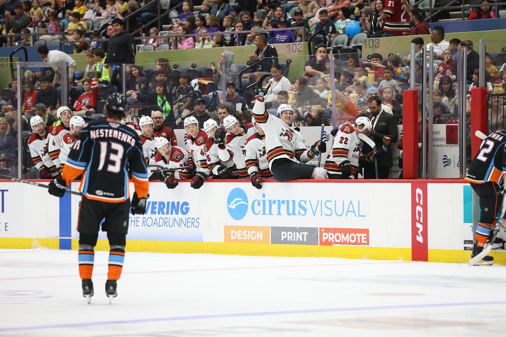 Roadrunners Beat San Diego 2-1 before 4,341 at school day game