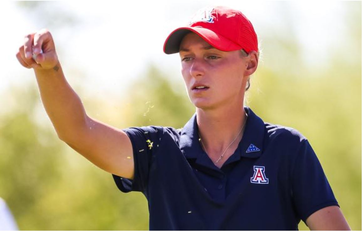 Starkute named Pac-12 Co-Golfer of the Week