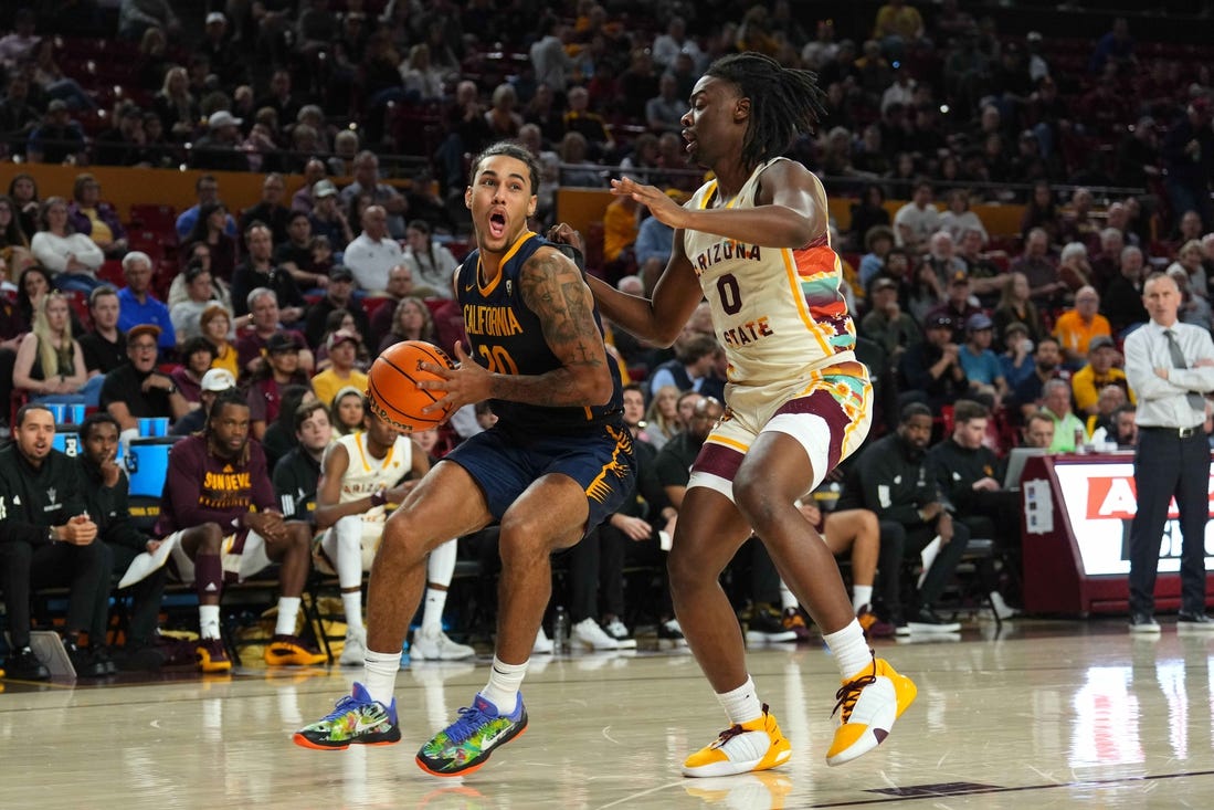 Two double-doubles power Cal past Sun Devils, 81-66