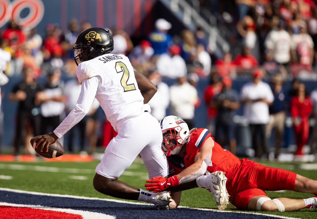 Buffaloes’ defense dominates in Colorado’s rout of the Wildcats