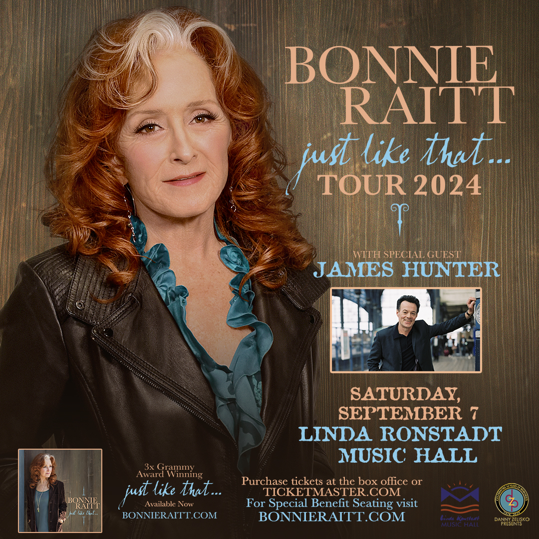 9/7/24 – Bonnie Raitt at The Linda Ronstadt Music Hall