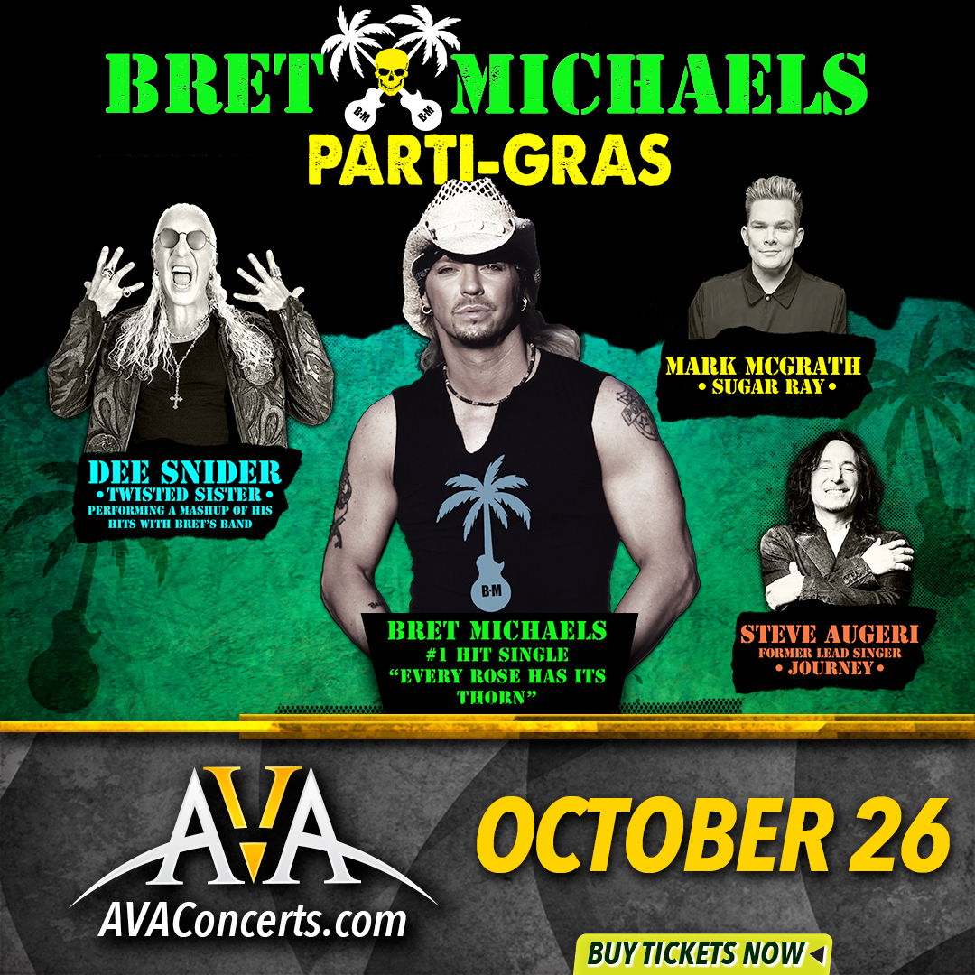 10/26/24 – Brett Michaels at Ava Amphitheater