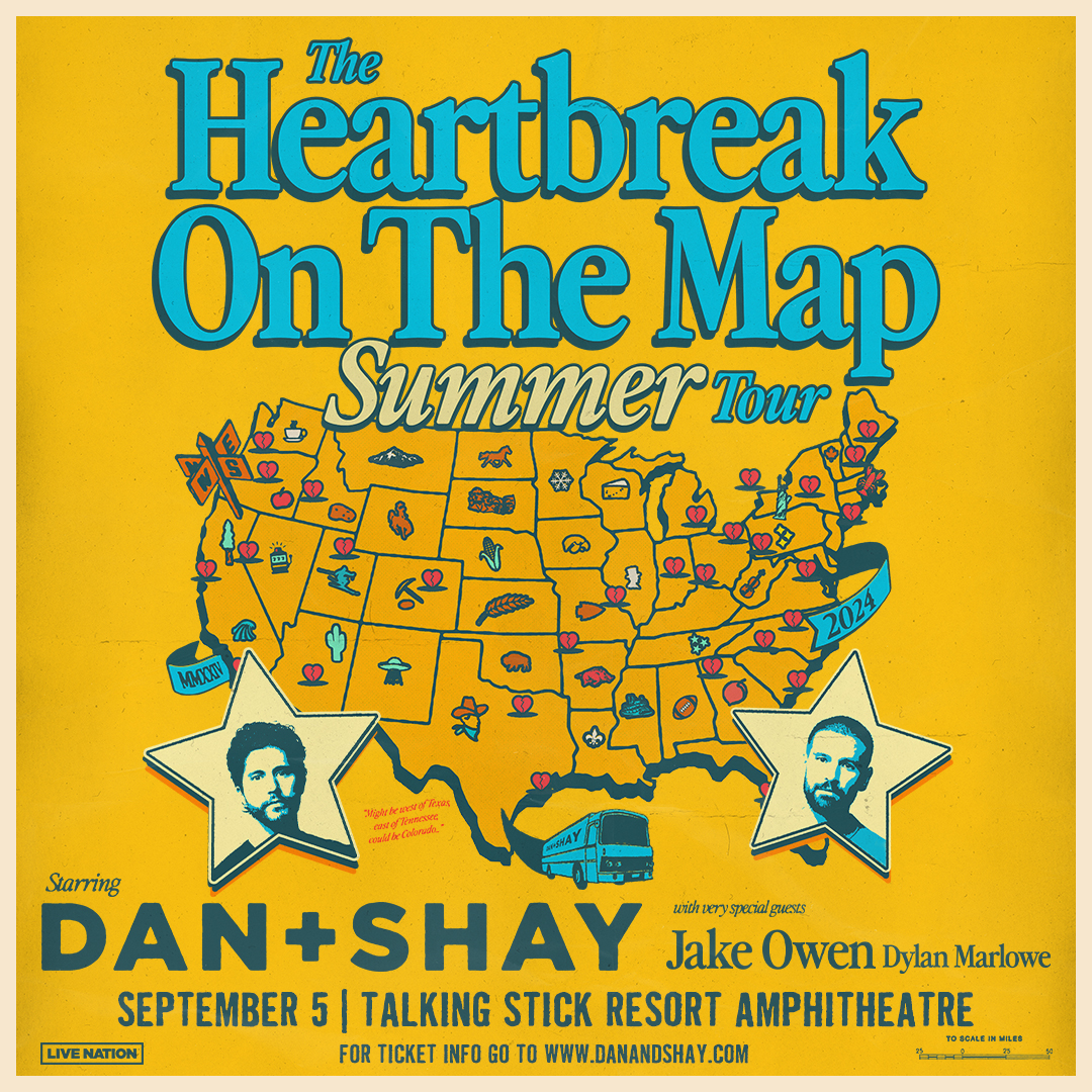9/5/24 – Dan + Shay at Talking Stick Resort Amphitheatre