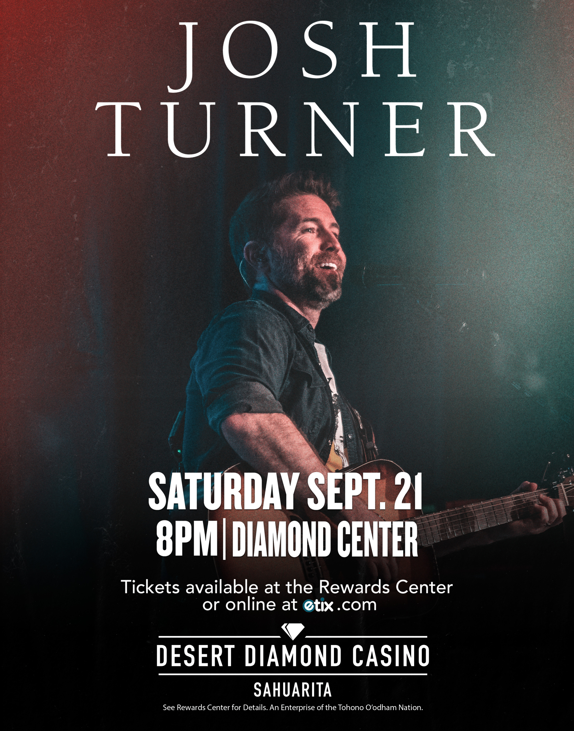 9/21/24 – Josh Turner at The Diamond Center