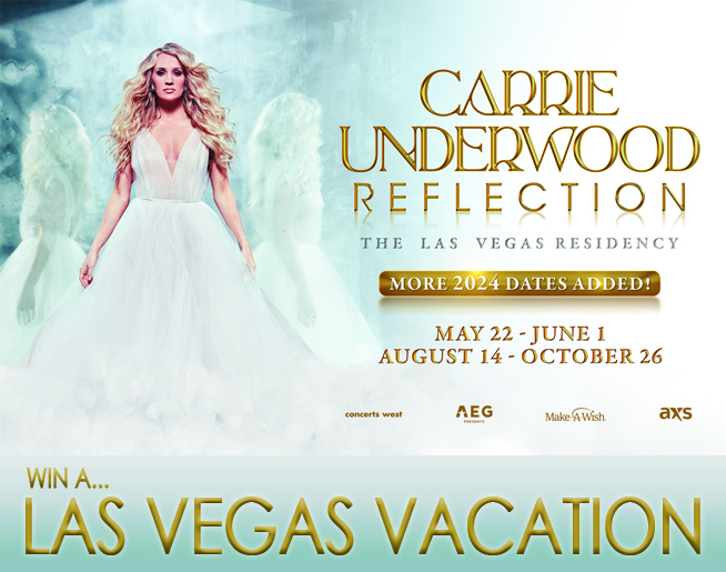 Carrie Underwood in Las Vegas!