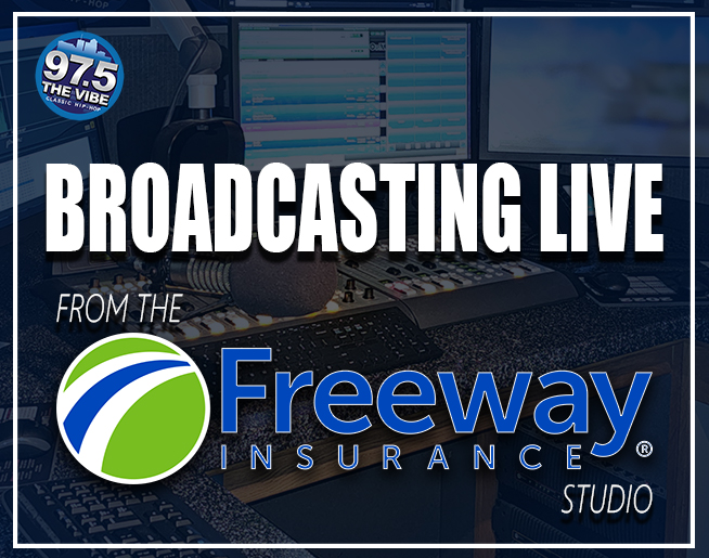 Broadcasting From The Freeway Insurance Studio