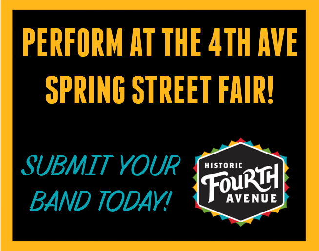 Perform at the 4th Ave Spring Street Fair