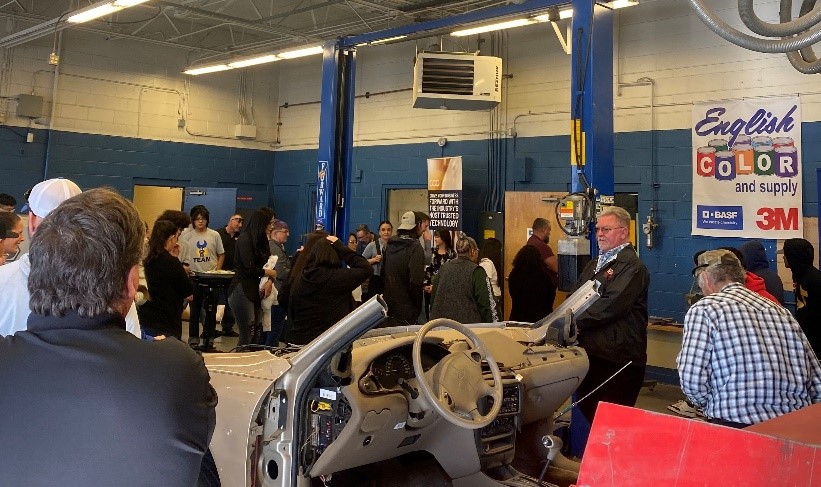 BernCo supports Highland High School’s automotive management program