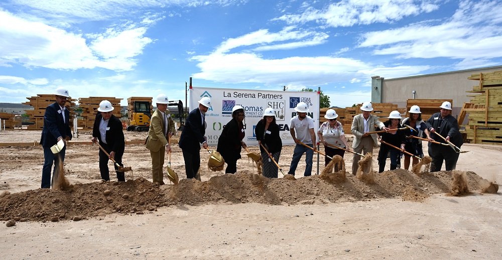 Supportive Housing Coalition of NM and Thomas Development break ground on La Serena Apartments