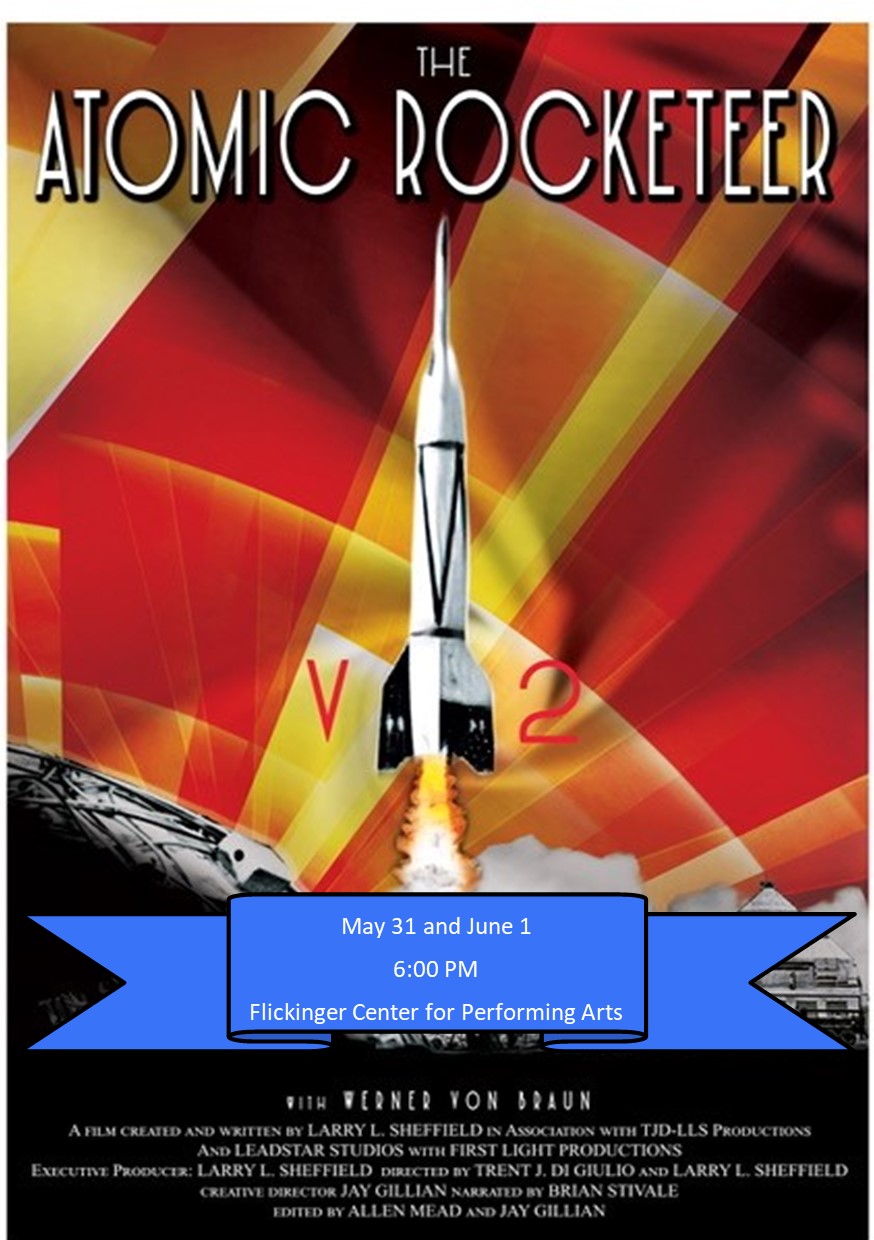 THE ATOMIC ROCKETEER premiers at the Flickinger Center