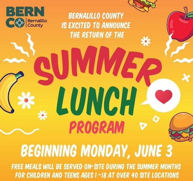 Summer lunch program kicks off Monday in Bernalillo County