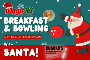 Magic93’s Breakfast & Bowling With Santa!