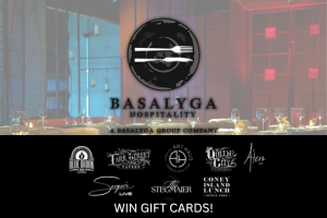 Win Basalyga Hospitality Gift Cards!