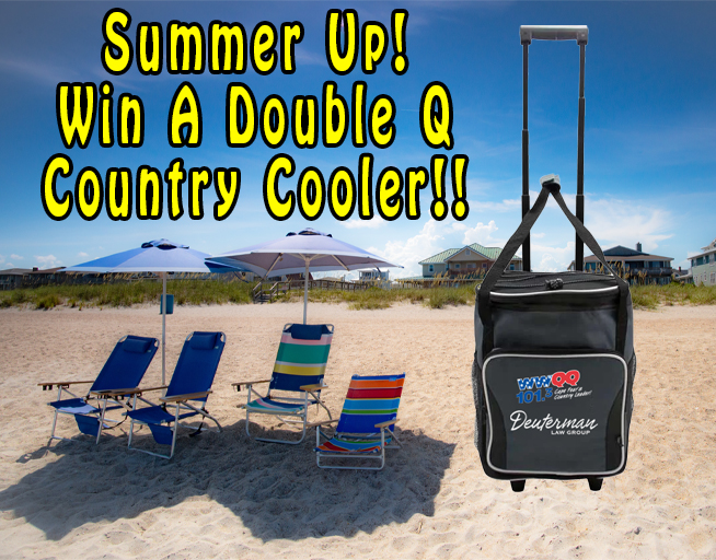 Win A Double Q 101 Country Cooler!