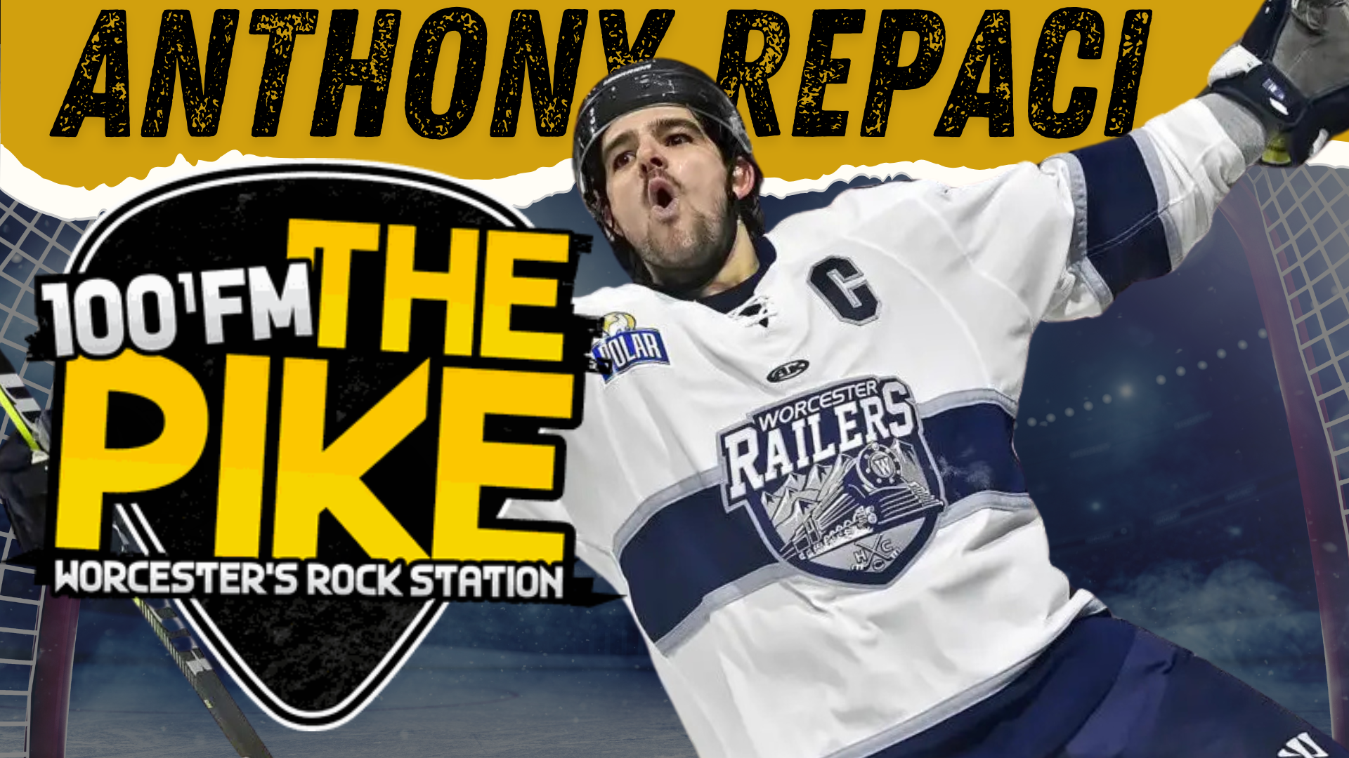 Anthony Repaci | Worcester Railers Captain | The Pike Morning Show