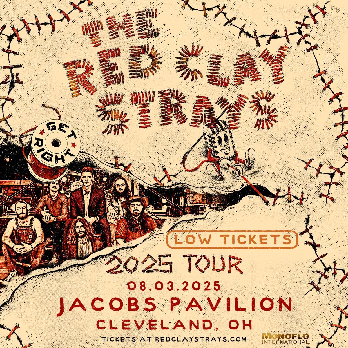 Red Clay Strays at Jacobs Pavilion