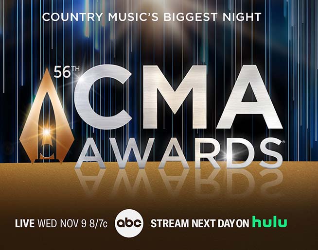 Performers and Presenters Announced for the 56th Annual CMA Awards