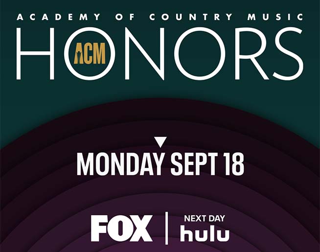 ACM Honors to Air on FOX September 18th