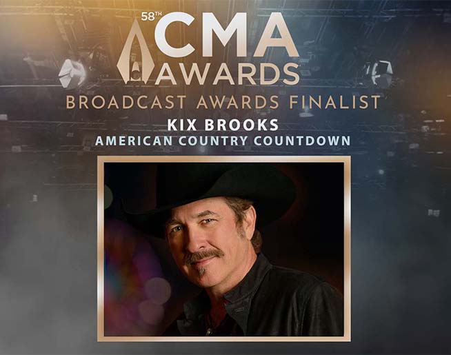 Kix Brooks Nominated at the 58th Annual CMA Awards