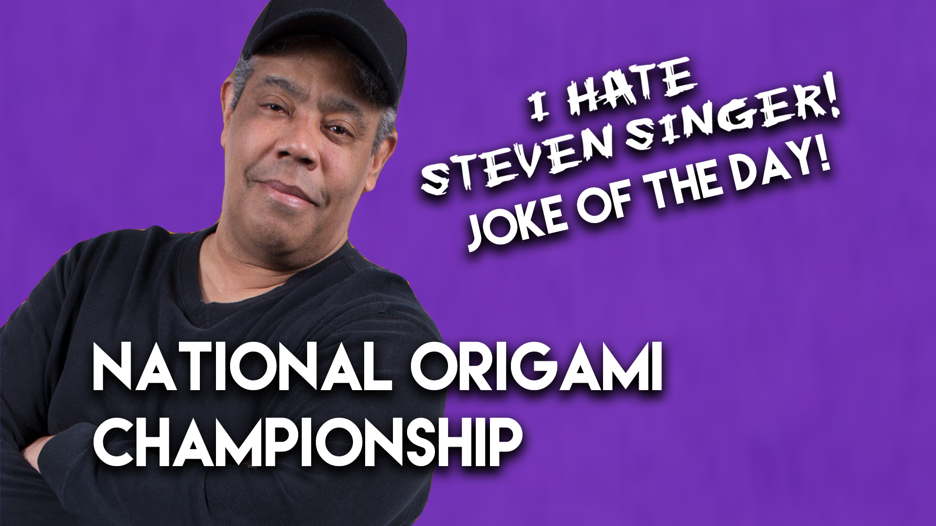 National Origami Championship | The Ace Cosby Joke of the Day Presented by Steven Singer Jewelers