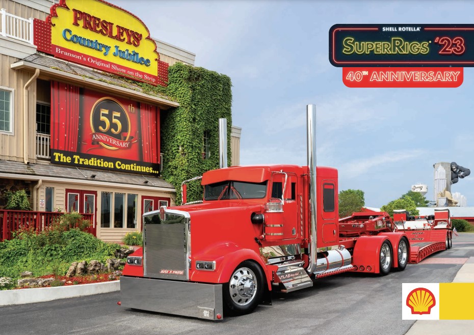 Cover image for Shell Rotella SuperRigs 2023 calendar