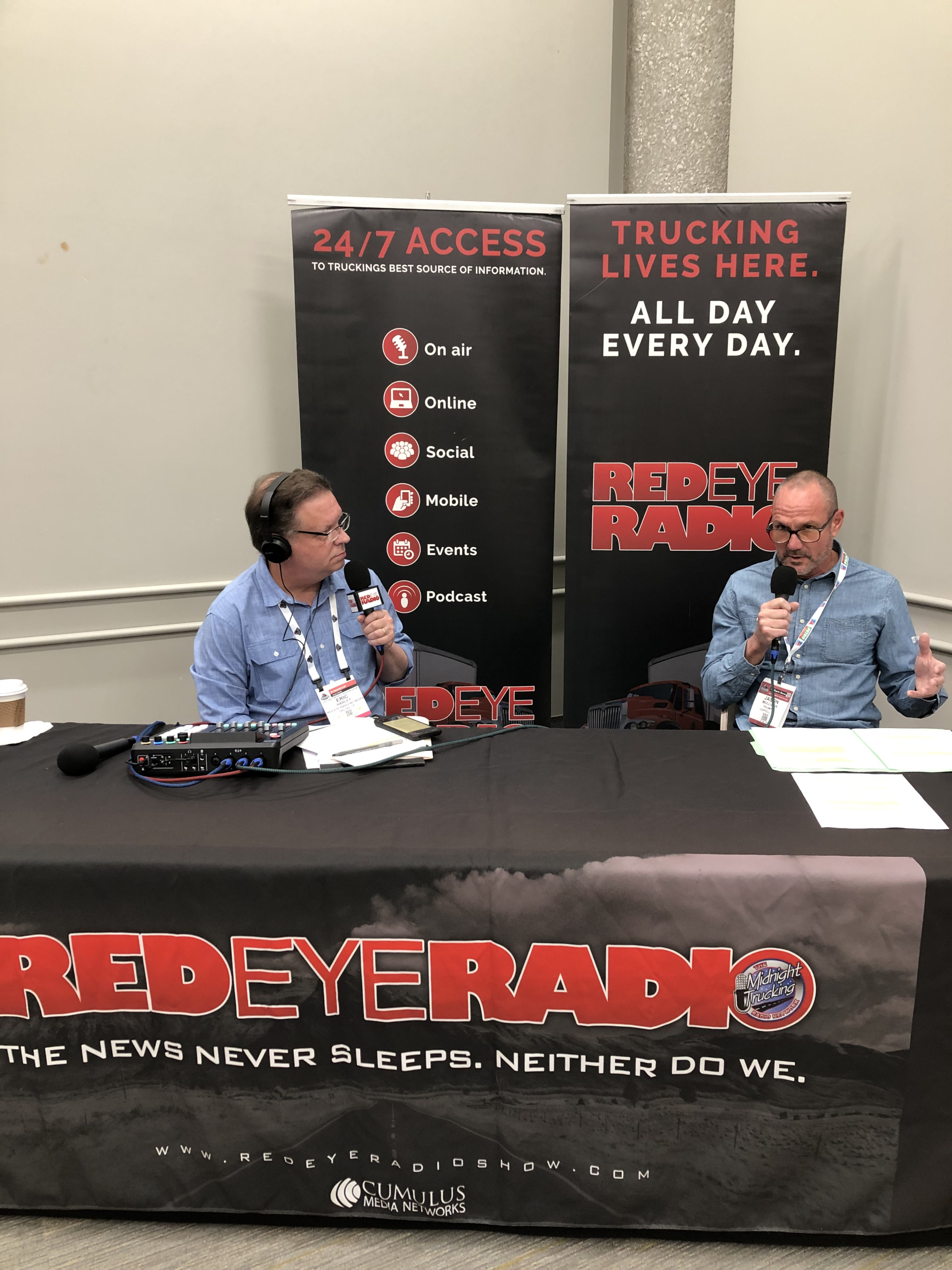 Eric Harley talks to Jason Mullican, SVP Channel Marketing at Triumph while at MATS 2023.  Triumph is more than factoring company, it is the Owner Operator’s Business Partner.