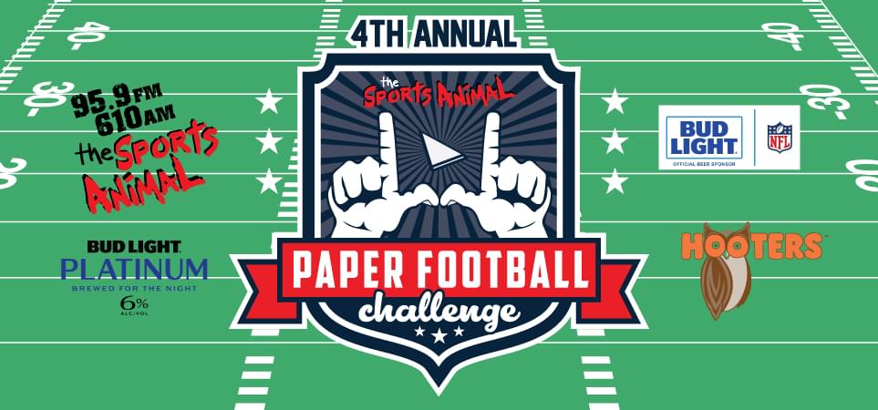 4th Annual Great Paper Football Challenge Contest Official Rules