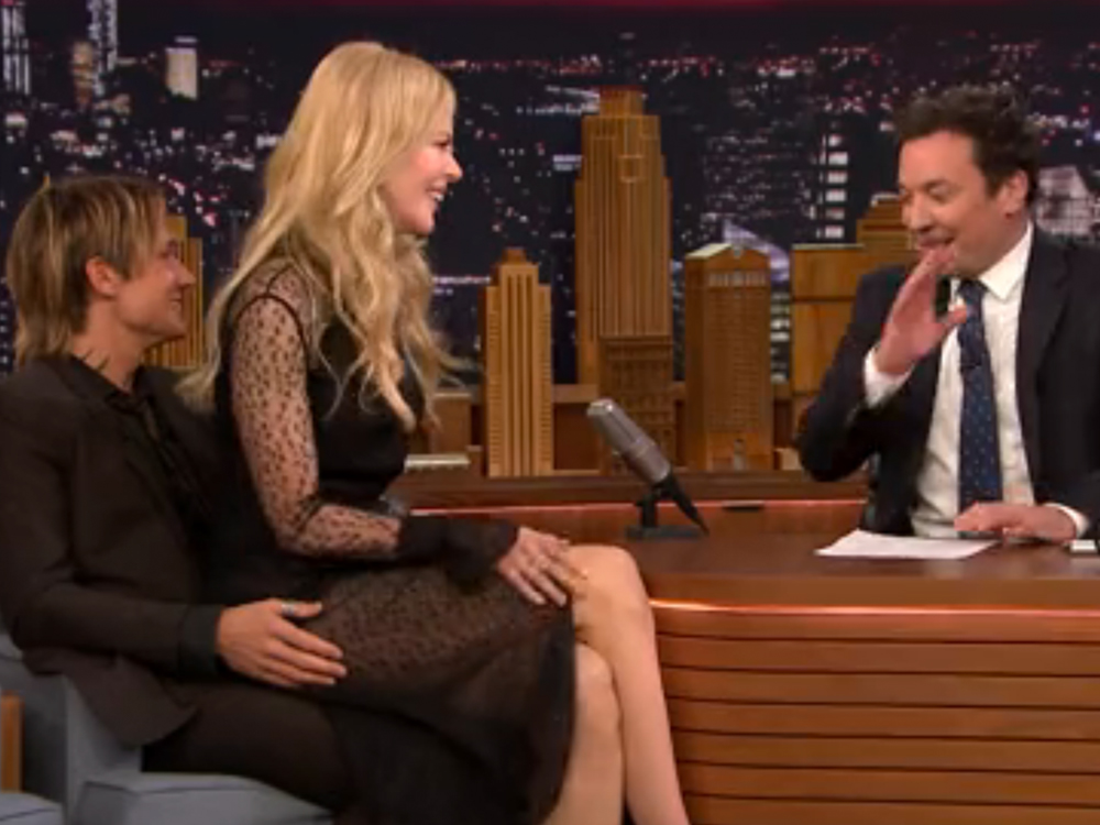 Watch Dream-Weaving Keith Urban Come to the Rescue of Wife Nicole Kidman During Hilariously Awkward Jimmy Fallon Interview