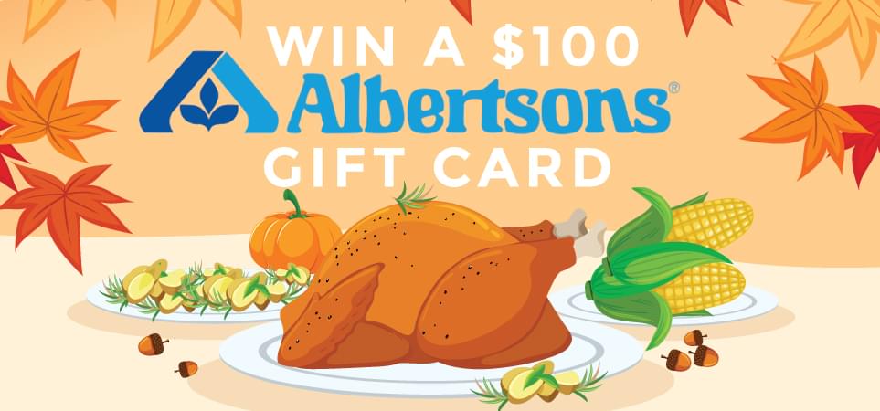 Win a $100 Albertsons Gift Card – Official Rules