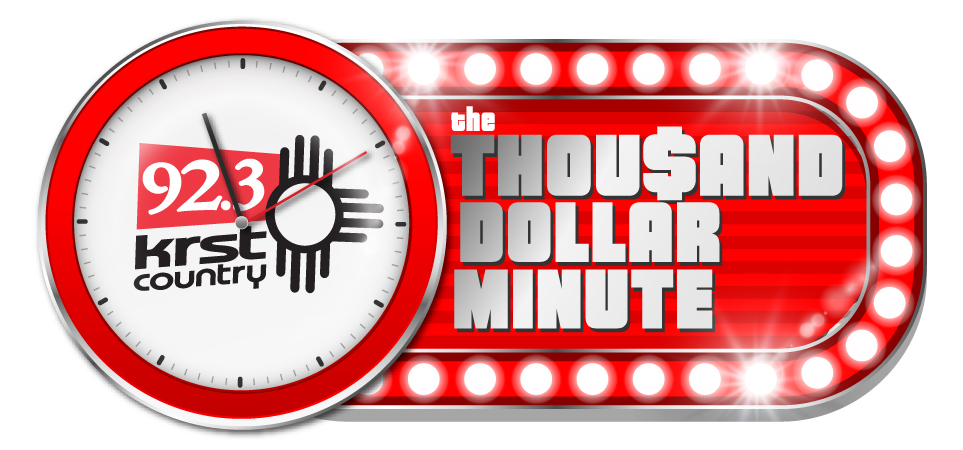 92.3 KRST “THE THOUSAND DOLLAR MINUTE” CONTEST – OFFICIAL RULES