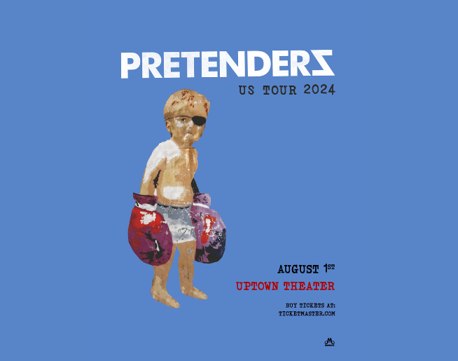 AUG 1 – The Pretenders at Uptown Theater