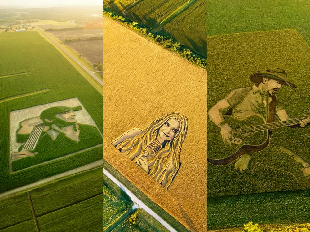 Spotify Celebrates the Heartland With Crop Circle Designs of Luke Bryan, Kelsea Ballerini & Jason Aldean