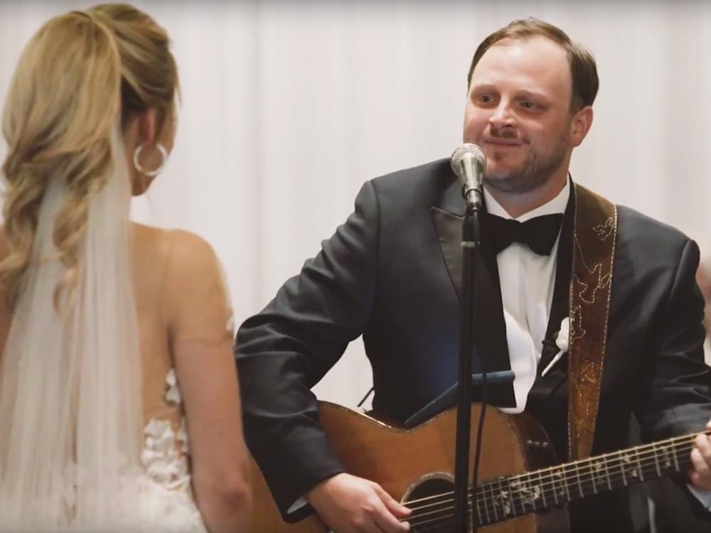 Josh Abbott Serenades Wife Taylor With Heartfelt Wedding Song, “Taylor Made for Me”