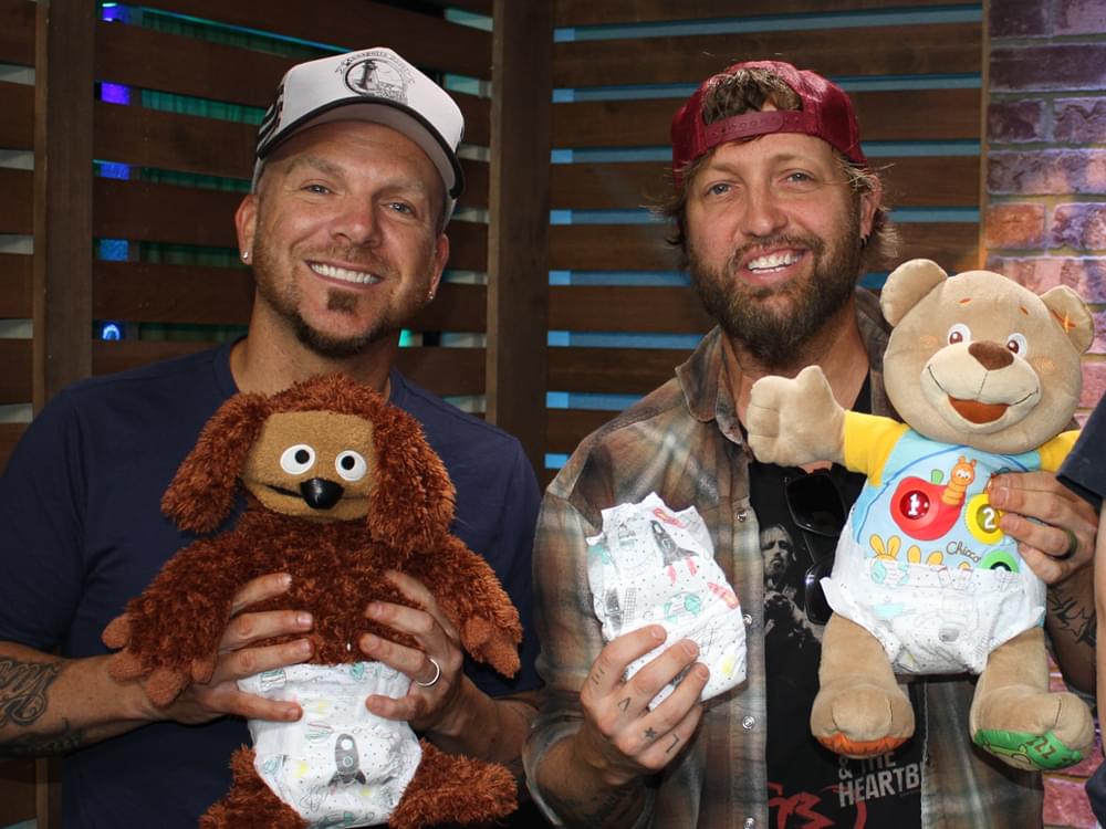 Diaper Drive Initiative by “Ty, Kelly & Chuck” Gets Support From Locash, Chris Janson & More