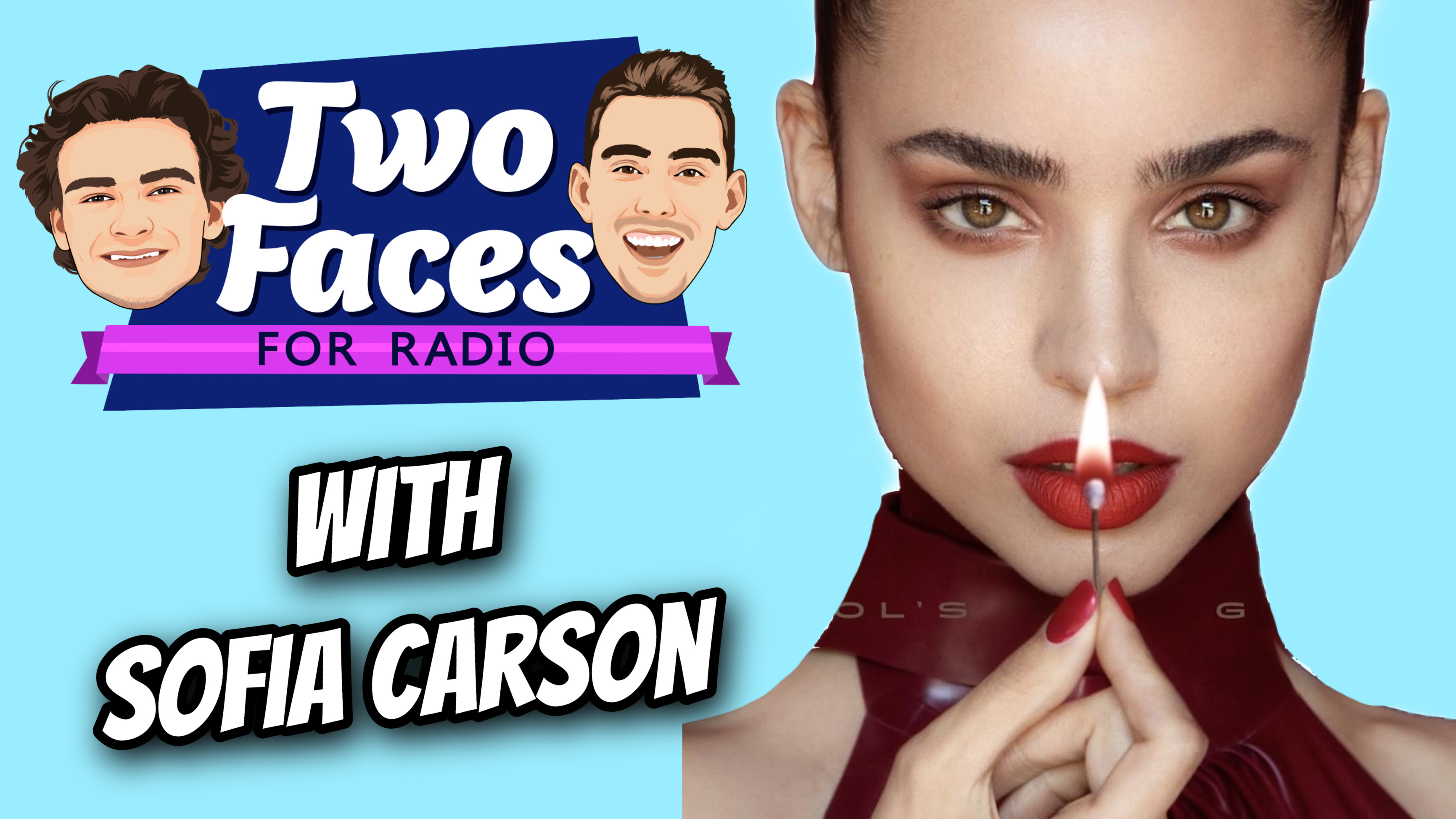 Sofia Carson Joins Two Faces For Radio [WATCH]