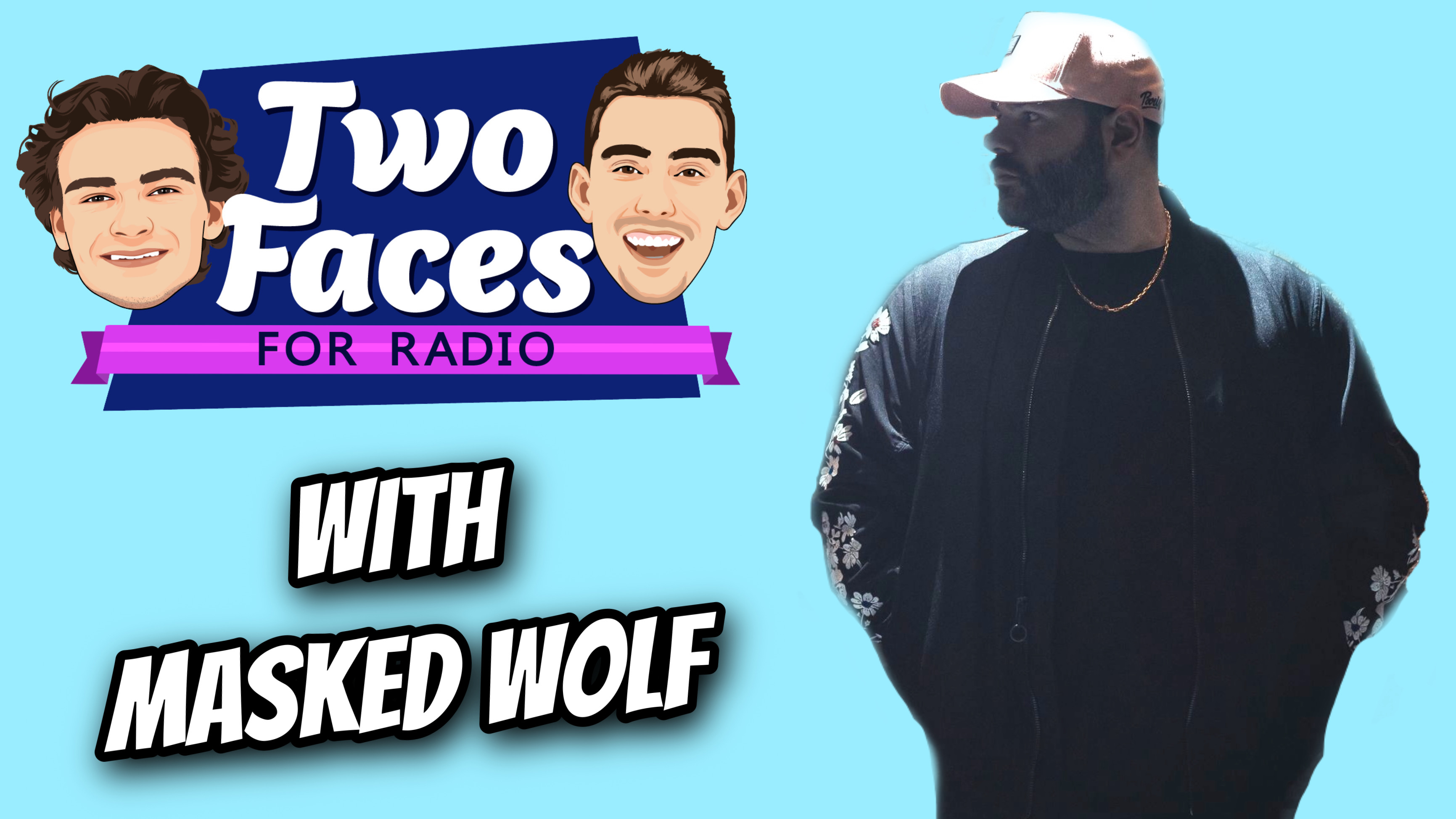 Masked Wolf Joins Two Faces For Radio [WATCH]