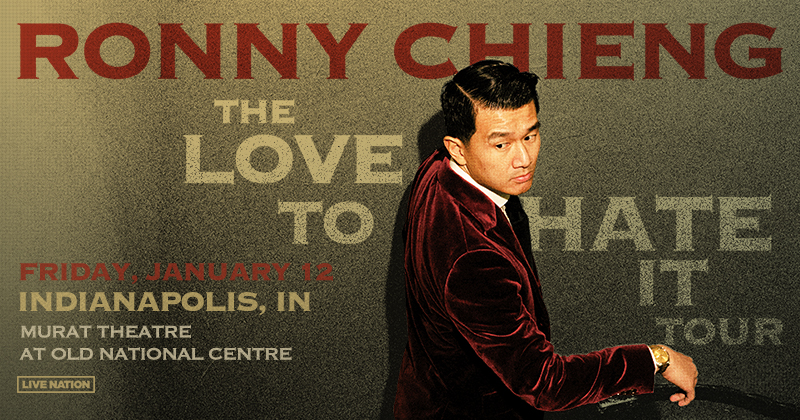*NEW DATE* September 13 – Ronny Chieng