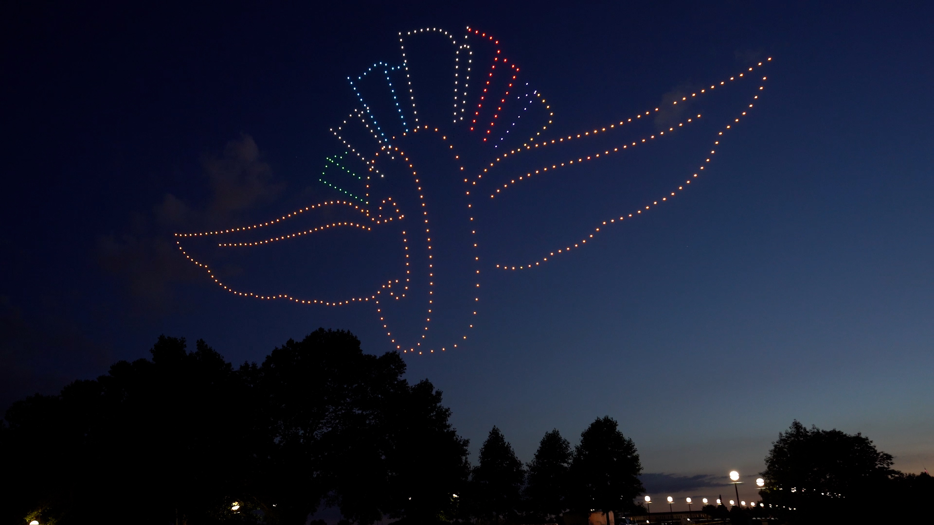 Check Out Indy 500’s First-Ever Drone Show! [VIDEO]