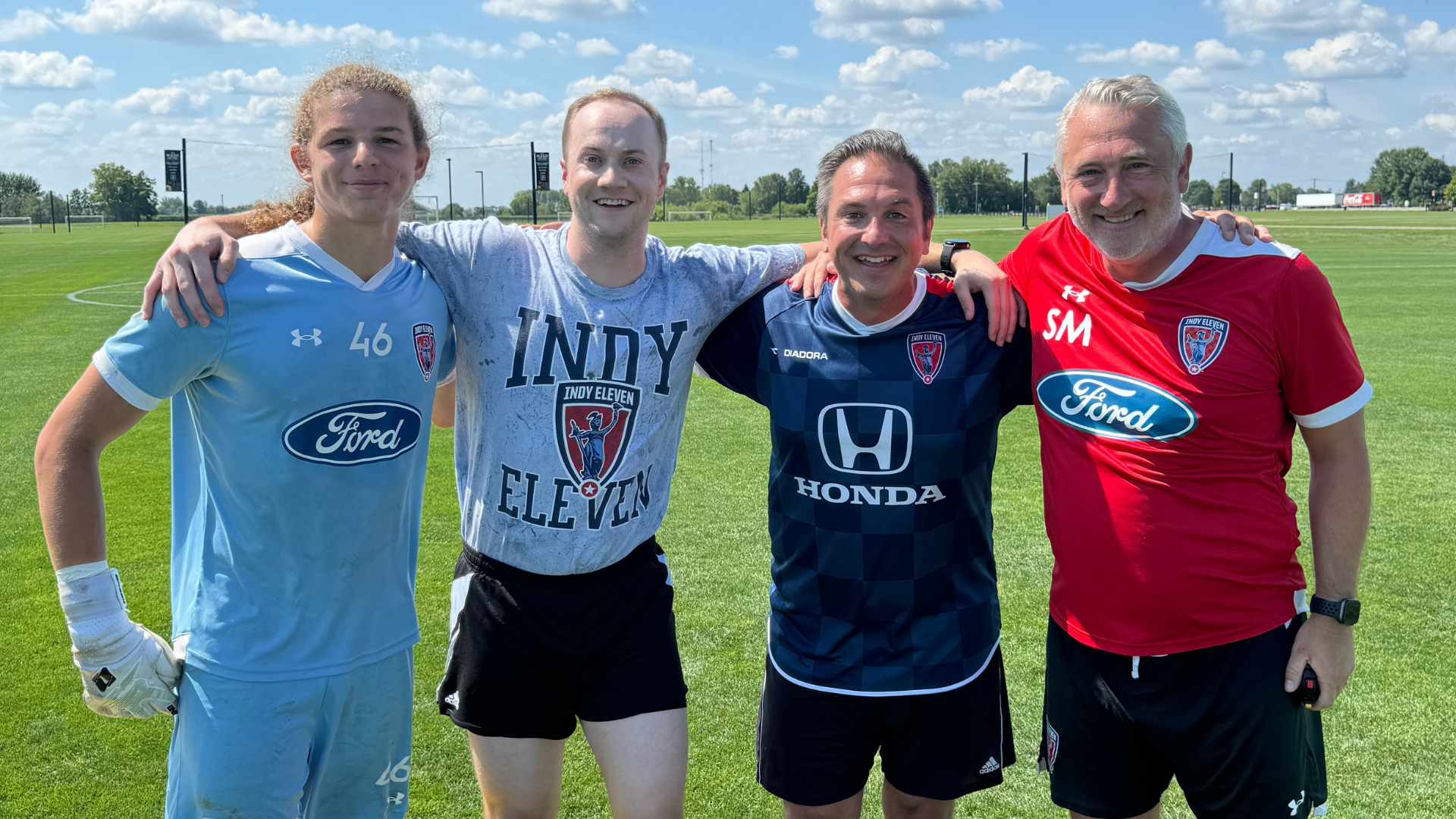 Will & Carter Tryout for Indy Eleven with Coach McAuley