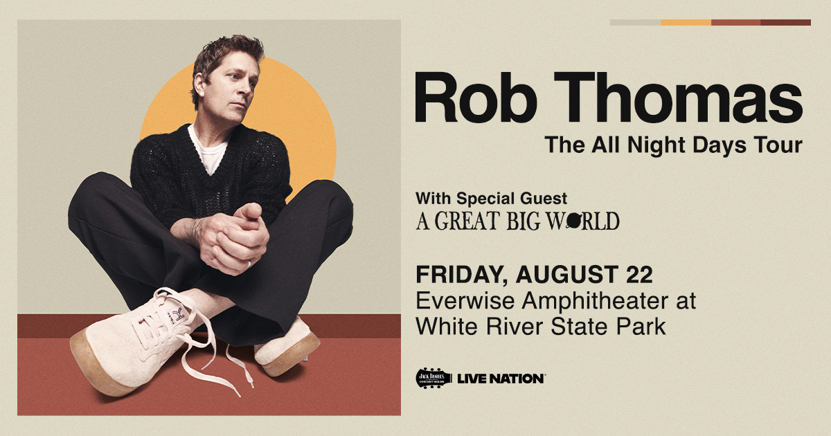 August 22 – Rob Thomas