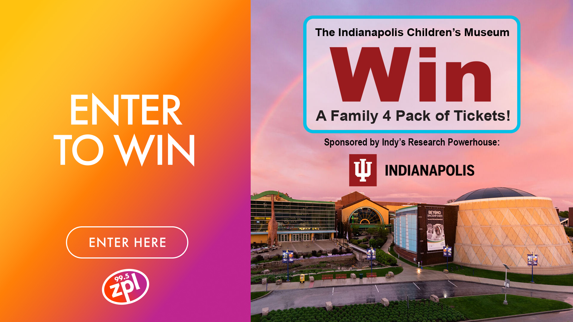 Enter To Win Children’s Museum Tickets