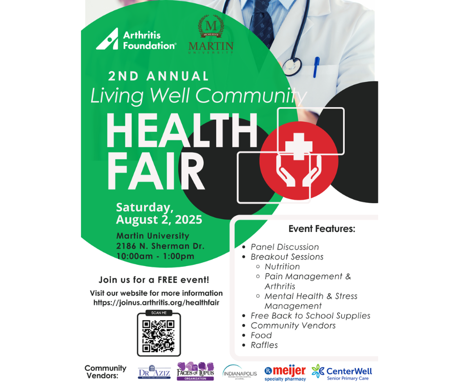 August 2 – Living Well Community Health Fair
