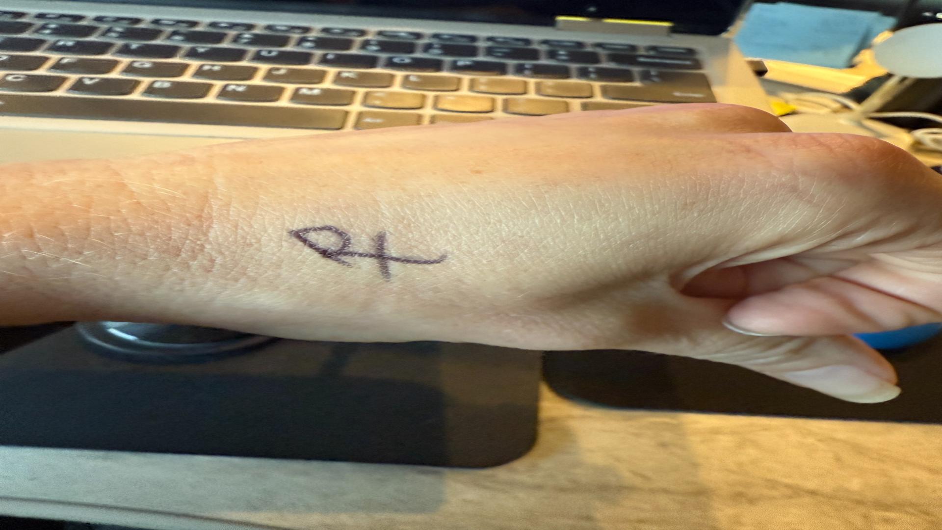 Write It On Your Hand!