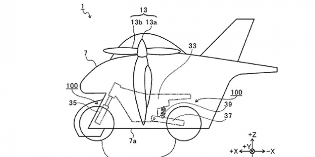 Subaru Has Designed a Flying Motorcycle. Seriously.