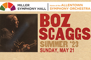 99.9 The Hawk Welcomes Boz Scaggs to Miller Symphony Hall on May 21