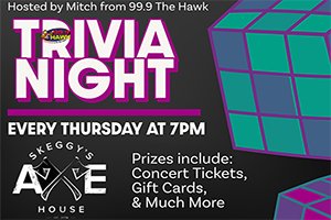 Hawk Trivia Night with Mitch at Skeggys Axe House