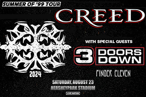 99.9 The Hawk Welcomes Creed and 3 Doors Down to Hersheypark Stadium