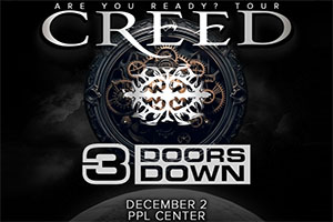 99.9 The Hawk Welcomes Creed and 3 Doors Down at the PPL Center