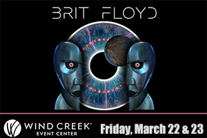 99.9 The Hawk Welcomes Brit Floyd to Wind Creek Event Center