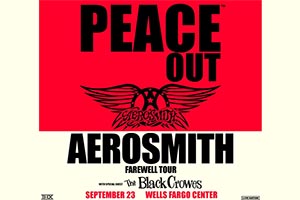 99.9 The Hawk Welcomes Aerosmith and the Black Crowes to the Wells Fargo Center